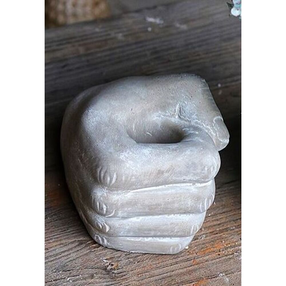 Gardening Creative Succulent Flower Pot Cement Palm Craft Rustic Vintage Floor Garden Decoration Ornament_voghion.com