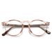 New 8353 elastic leg round, unisex TR90 frame, mirror, anti blue light glasses, flat mirror_voghion.com