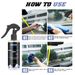Ryekew Car Front Windshield Window Glass Rearview Mirror Glasses Rainproof Anti-Fog Agent_voghion.com