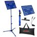 5 Core Music Stand For Sheet Music Height Adjustable Portable Folding Atril Para Partituras W Light Clip For Guitar Players Violinists Cellists Pian_voghion.com