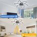 Acrylic 2025 Year Ceiling Fan,_voghion.com