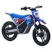 MX-E350 - Motocross Bike For Aged 4-8, 350W Internal Transmission Chassis, Maximum Driving Range Of 18km, RGB Support, Front And Rear Shock Springs And Mechanical Disc Brakes_voghion.com