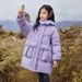 Hochwertige weiße Daunenjacke für Mädchen – Warmer Wintermantel für Kleinkinder und Kinder (3–12 Jahre) – Mittellange und kurze Ausführungen – Schwarz/Rosa/Violett_voghion.com