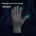 Warm Cycling Gloves For Autumn And Winter Skiing And Mountaineering Men's Driving And Cycling Velvet Touch Screen Anti Slip And Dew, Two Fingers_voghion.com