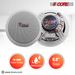 5 Core 6.5 inch Ceiling Speaker 60W Peak 2-Way Home Audio • In Wall Speakers w Tweeter - CL 6.5-12 2W_voghion.com