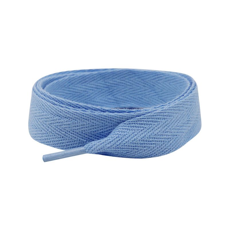 Shoelace Flat Solid Color Cotton Herringbone Ribbon Widened 20mm_voghion.com