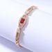 Copper Zircon New Style Daily High-end Light Luxury Bracelet For Women Horseshoe Buckle Inlaid Diamond Bangle_voghion.com