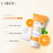 Limpador Facial com Vitamina C 50g Hidratante e Hidratante Refinador de Poros Cuidados com a Pele_voghion.com