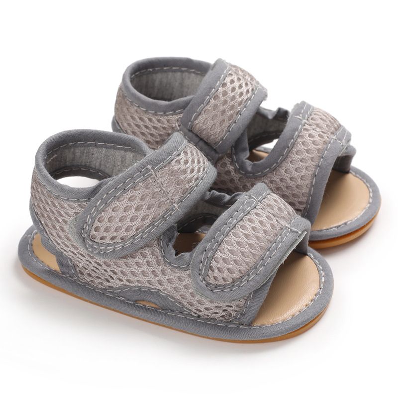 Mother & Kids New style baby sandals rubber sole toddler shoes mesh baby summer sandals 0-1 children's casual shoes factory stock_voghion.com