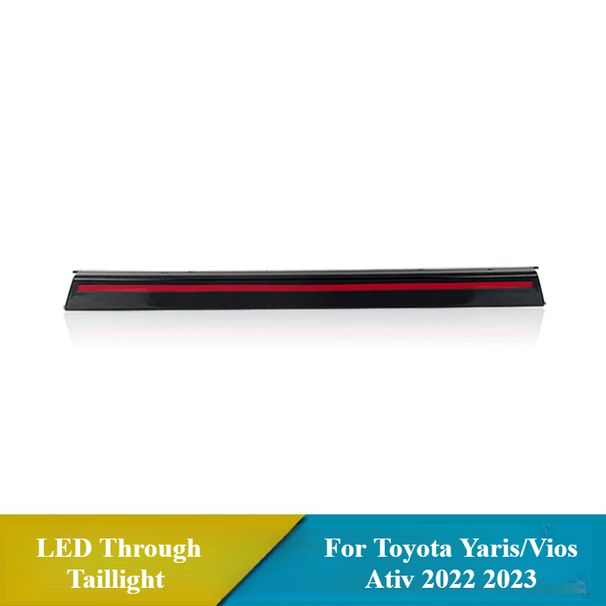 Für Toyota Yaris/Vios Ativ 2022 2023 LED Durch Rücklicht Modifikation Fahren Bremslicht DRL Dynamische Blinker 12V Tageslicht_voghion.com