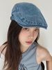 Retro cowboy forward cap adjustable big head circumference fashionable versatile duckbill hat tide_voghion.com