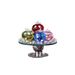Modern Minimalist Creative Light Luxury High-end Living Room Coffee Dining Table Glass Crystal Snack Candy Fruit Display_voghion.com