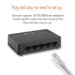 5-Port Gigabit Ethernet Switch - 1000Mbps Network Splitter For Home/Office, Plug & Play Desktop Switch With Metal Housing_voghion.com