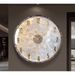 Light Luxury Shell 2024 Creative Watch Clock Wall Hanging 2023 New Model Living Room High-end Elegant_voghion.com