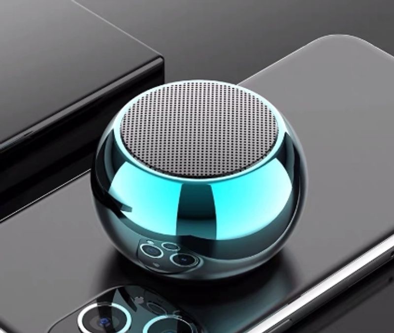 Vezeték nélküli Bluetooth-kompatibilis hangszóró, kis mélynyomó, hordozható kültéri mini audio, iOS/Android rendszerrel kompatibilis_voghion.com