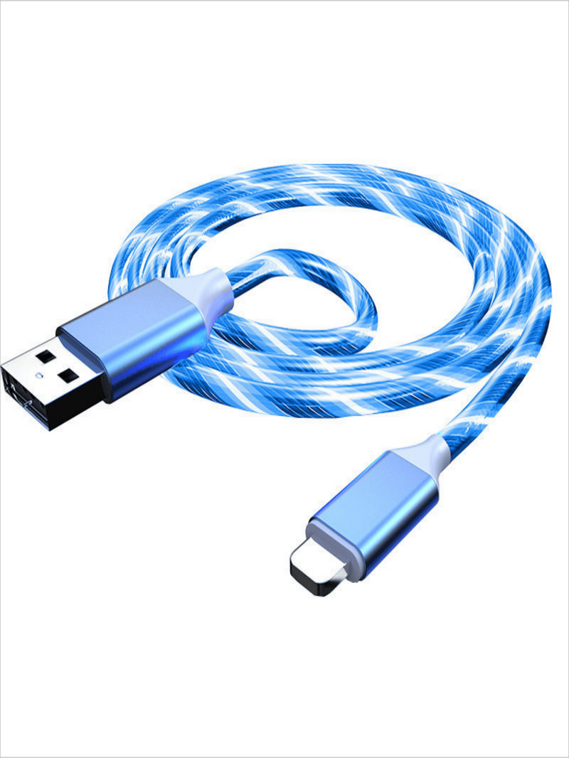Light-Up Fast Charging Phone Cable, Glowing Data Cable, Type-C 1M - Promotion/Discount/Price Offer_voghion.com