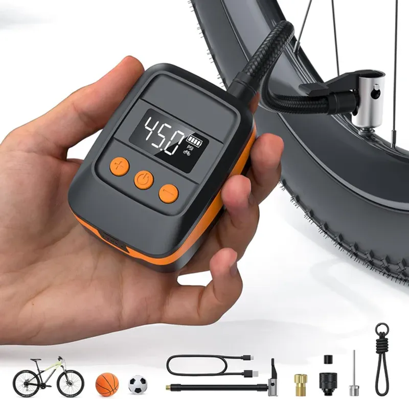 GRUNDIG Electric Bicycle Pump, Portable Mini Air Pump_voghion.com
