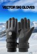 Winter Ski Gloves For Men And Women Water-proof And Windproof And Warmth Thickened Non-slip Touch Screen Riding Driving Gloves_voghion.com