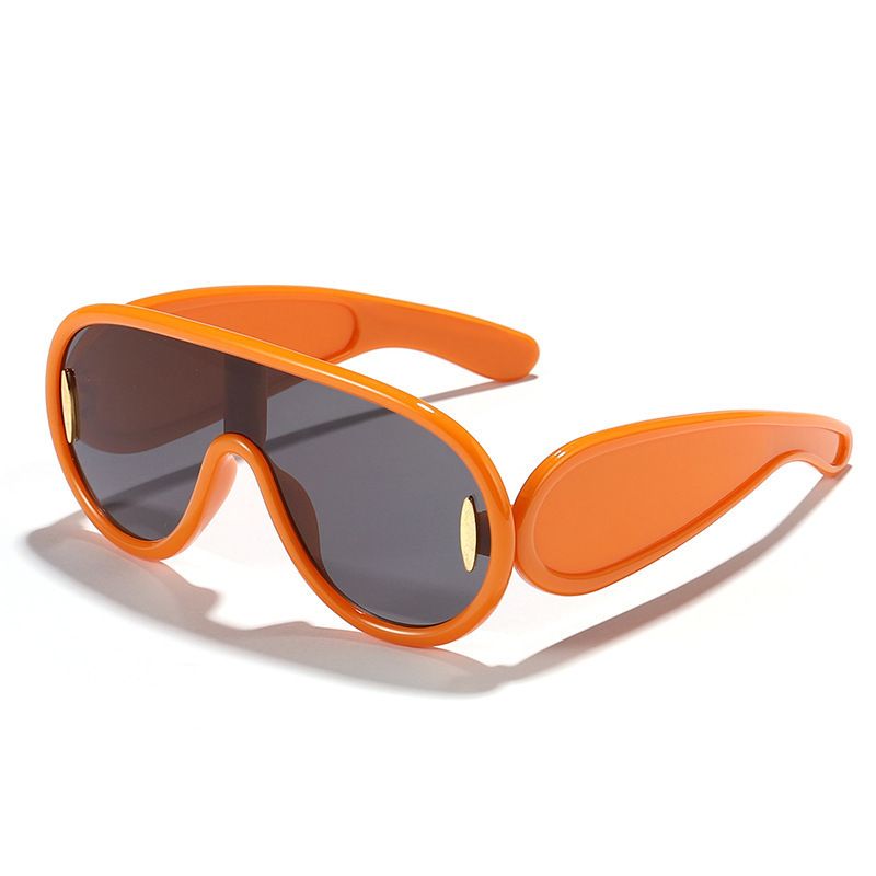 Ochelari de soare pentru copii la modă, INS, celebrități de internet, același stil, o singură piesă, ramă mare, ochelari de soare Toad, personalitate, hip-hop, ochelari de soare pentru copii_voghion.com