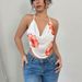 Women's Clothing Sexy Tops Summer New Products Holiday Style Hot Girl Camisole Halter Neck_voghion.com