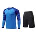 Breathable Goalkeeper Jersey & Shorts Set - Lightweight Polyester Football Training Kit For Youth & Adults - High Visibility Colors_voghion.com