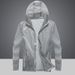 Unschlagbare Qualität für den Sommer für Herren, einfarbige, dünne Sonnenschutzjacke mit Kapuze für den Außenbereich in Übergröße für Teenager, einfacher Angelanzug für Männer_voghion.com