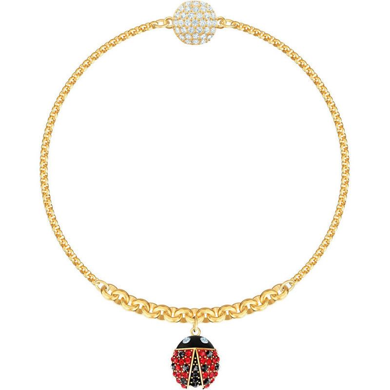 Bracciale con fibbia magnetica invisibile Seven Ladybug per donna Bracciale con cristalli Element_voghion.com