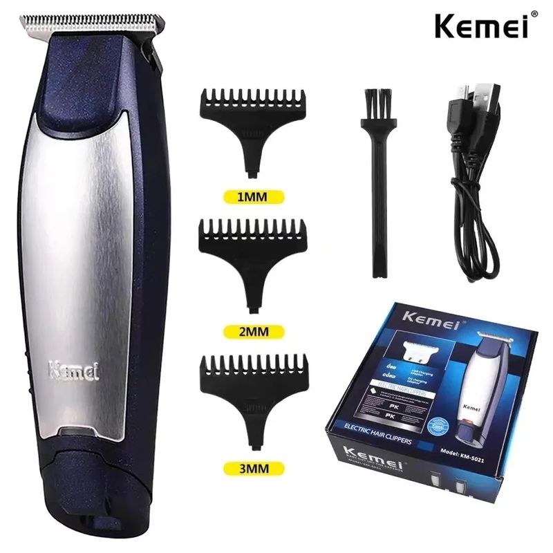KM-5021 Clippers Prodotti più venduti Tagliacapelli ricaricabile Trimmer Kemei_voghion.com
