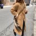 Women’s Double-Faced Wool Coat – Korean Oversized Trench (Camel/Black, S-2XL) | Minimalist Double-Breasted Mid-Length Overcoat_voghion.com