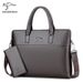 Men's Bags Factory Direct Sales Men's Handbag Large Capacity Casual Business Briefcase Horizontal Shoulder Crossbody Bag_voghion.com