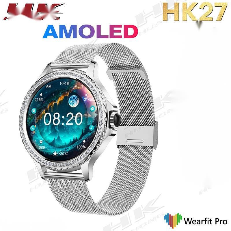 Women's Fashion Smart Watch With Bluetooth Calling - Health Monitoring & Sports Modes, Stylish Design_voghion.com