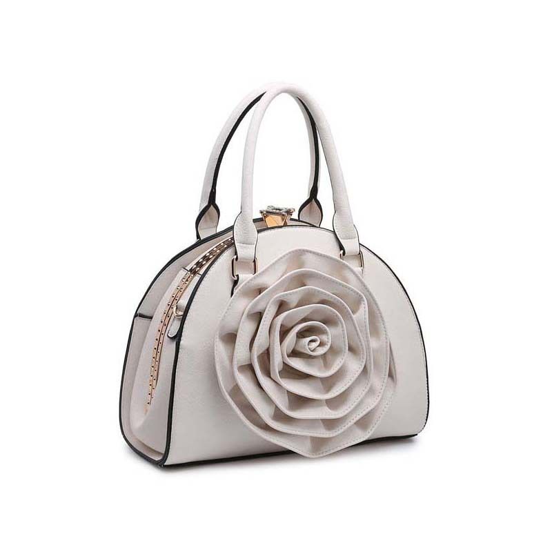 Ordinazione di moda, fiore grande, clip portatile, conchiglia a forma di tendenza, versatile borsa a tracolla diagonale con una spalla_voghion.com