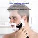 Rasoio elettrico digitale galleggiante multifunzionale a tre lame di ricambio per tutto il corpo, lavaggio ad acqua, rasatura e rifinitura_voghion.com