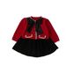 Autumn And Winter New Girls Sweater Dress Korean Version Autumn And Winter Bow Knitted Puff Sleeve_voghion.com