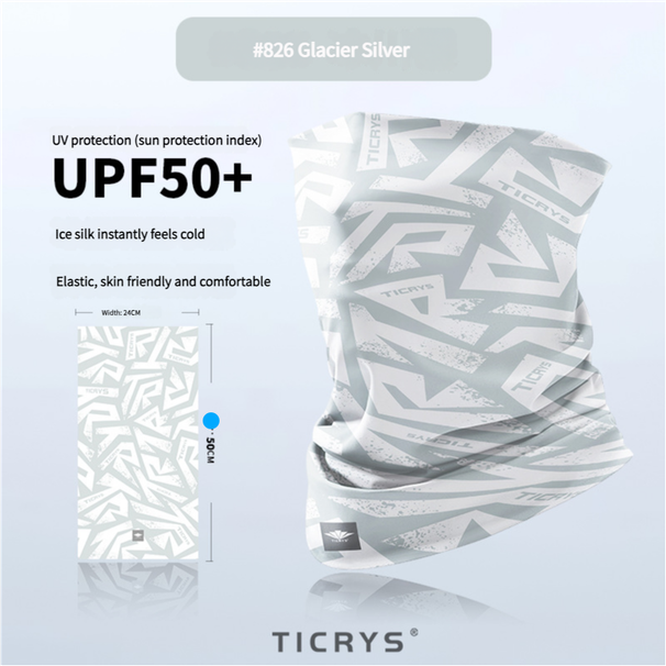 Outdoor Magic Headscarf For Men, Windproof Fishing Ice Silk Mask, Summer Neck Gaiter, Cycling Scarf, Sun Protection_voghion.com