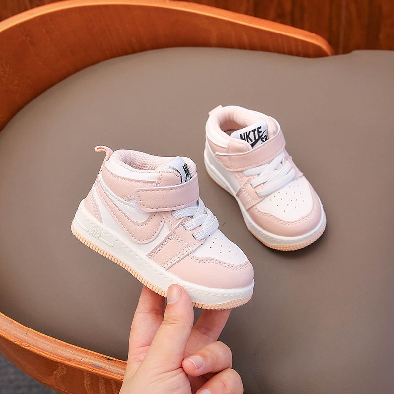 Zapatos deportivos para niños, zapatos de tabla para niños y niñas, primavera y otoño 2024, nueva versión coreana de zapatos de bebé para niños, zapatos individuales, zapatos para niños pequeños_voghion.com