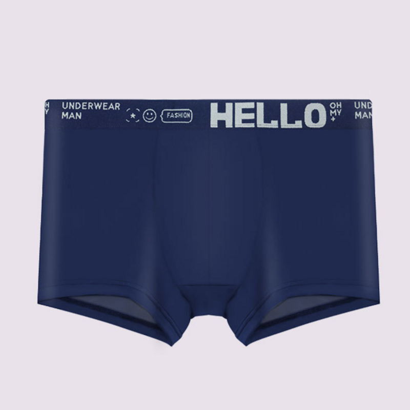 Men's Breathable Ice Silk Boxer Briefs - Soft Comfortable Underwear For Teen Boys & Adults - Quick-Dry Anti-Bacterial No Show Seamless Underwear_voghion.com
