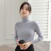 2024 New High Neck Sweater Women's Base Layer Autumn Winter Slim Fit Stylish Versatile Knitted Top_voghion.com