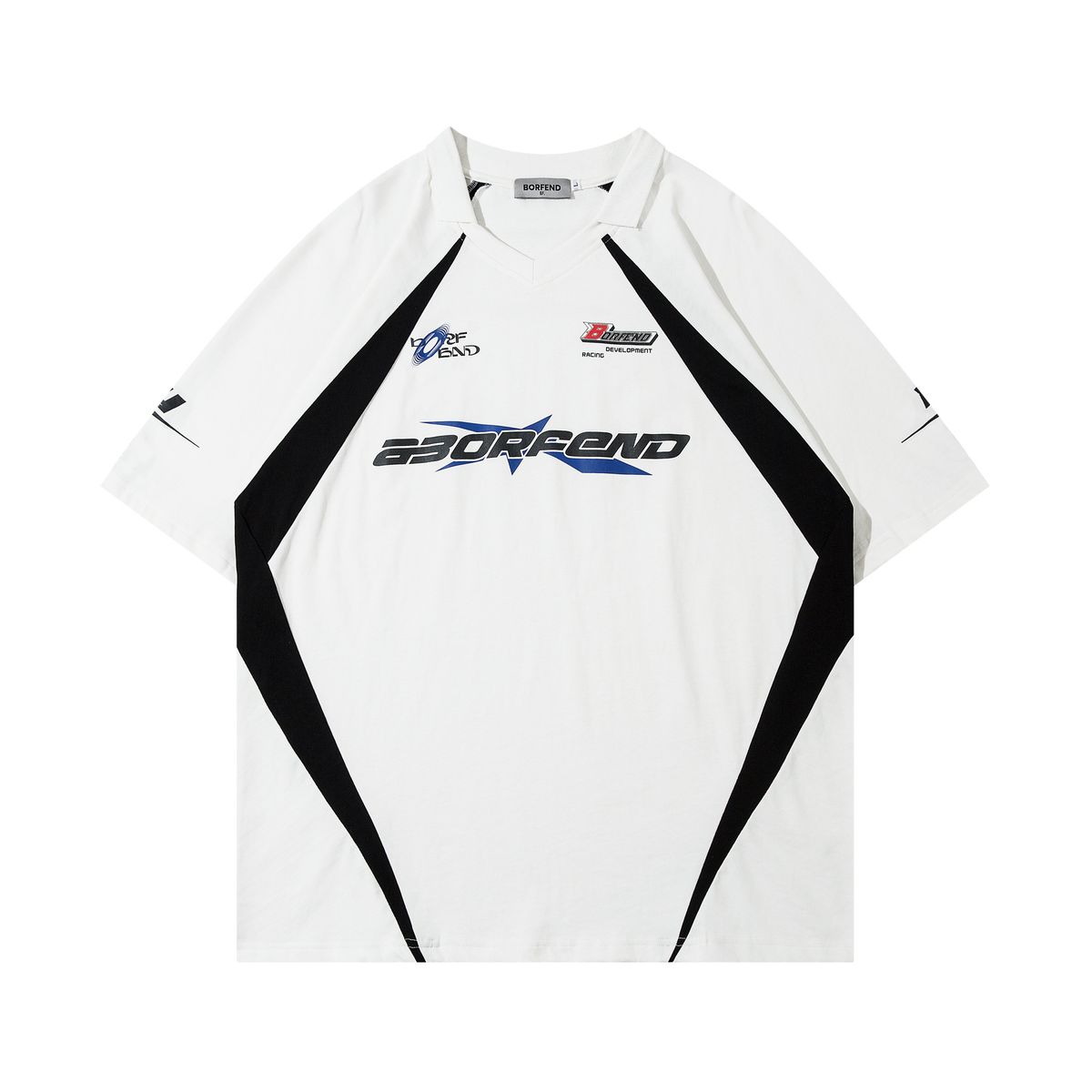 Pánské oblečení, designové šití, funkční styl, kulatý výstřih, tištěné, s krátkým rukávem, muži a ženy, motocyklové oblečení, volné tričko_voghion.com