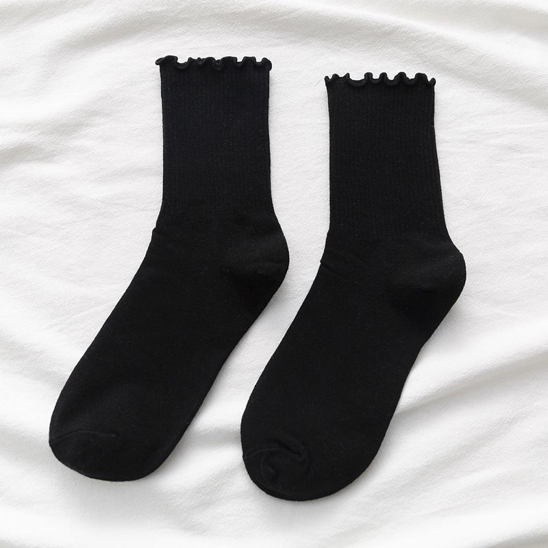 Sweet Fungus Lace Socks for Women_voghion.com