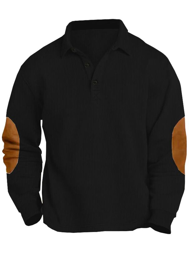 Ironclad GentIronclad Gent 2024 Frühling und Herbst Herren Langarm Umlegekragen Poloshirt Sweatshirt T-Shirt Base Layer für Herren_voghion.com