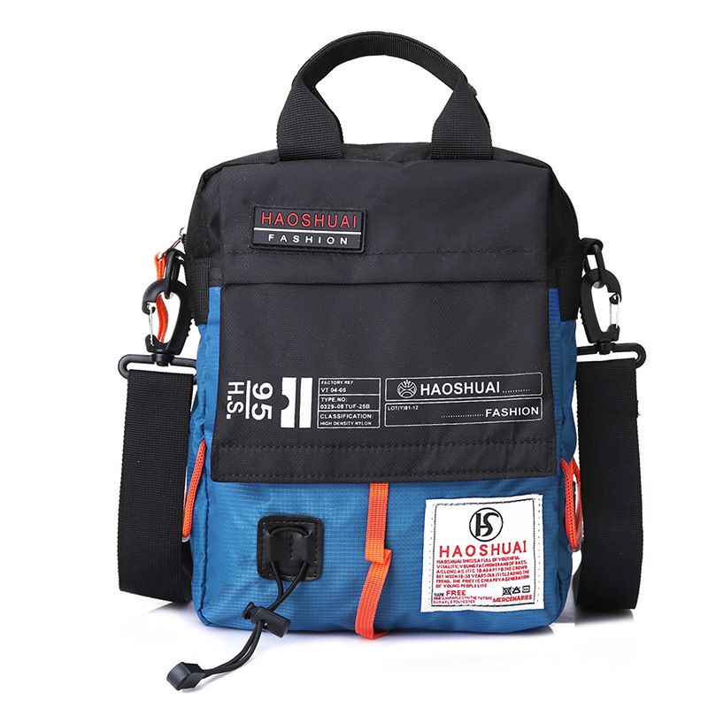 Men's portable crossbody casual shoulder outdoor waterproof cloth bag, sports travel bag_voghion.com