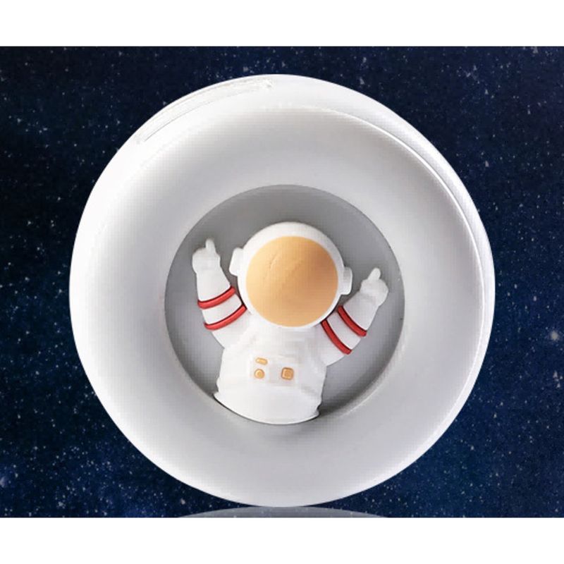 Astronaut Neck Hanging Fan USB Portable For Students Small Dormitory Quiet Cute Rechargeable Personal Birthday Gift_voghion.com