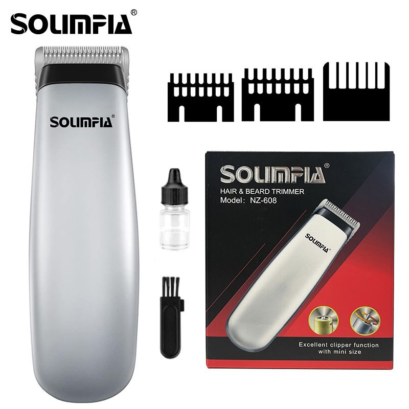 Cordless Hair Clipper For Men & Women - Rechargeable Battery, Stainless Steel Blade, Low Noise (36-45dB), Portable Home & Travel Haircut Kit_voghion.com