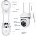Security System, Wireless Surveillance Camera, 5G WiFi Camera With Night Vision Motion Detection Auto Tracking Smart_voghion.com