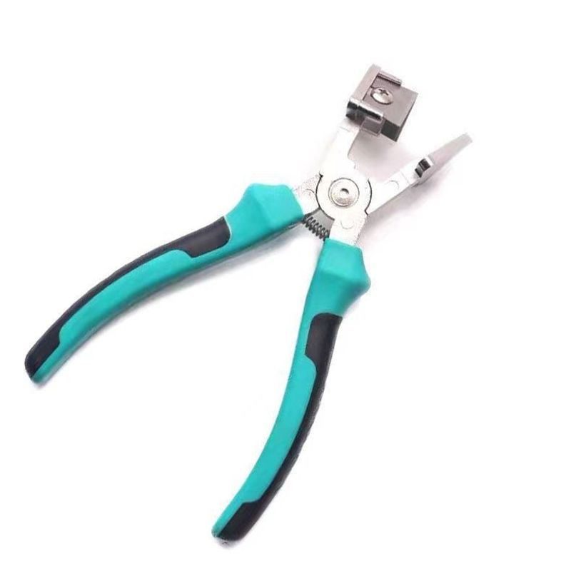 Professional 90° V-Notch Sealant Cutter Tool - Heavy-Duty Steel Blade With TPR Handle For Window/Door Sealing Strips (Includes 4 Replacement Blades)​_voghion.com