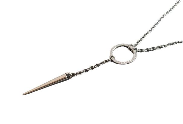 Cross-border hot selling simple hammer pendant, modern geometry, simple daily jewelry_voghion.com