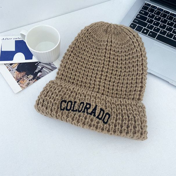 Wool Hat For Women Autumn And Winter Large Head Circumference Pile Hat For Shopping And Showing Face Small Knitted Hat For Warmth And Ear Protection_voghion.com