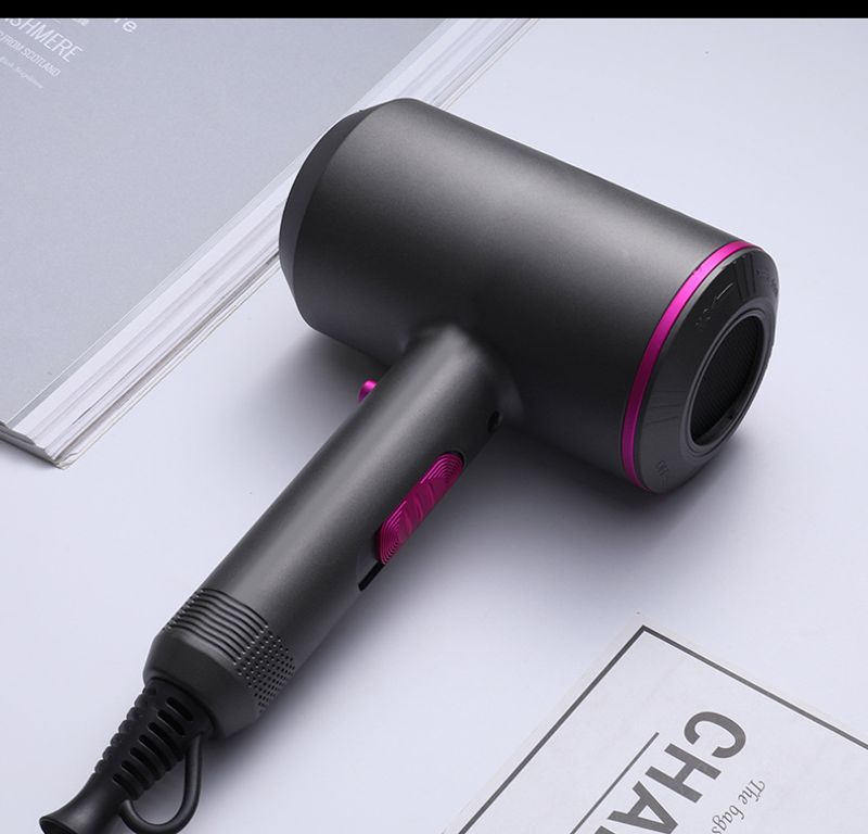 Secador de cabelo doméstico de alta potência, 110 V, padrão americano, mais vendido, salão de beleza, secagem rápida, íon negativo, cuidados com o cabelo, fabricante_voghion.com