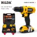 HiLDA Cordless Drill Driver & Electric Screwdriver Kit With Lithium Battery - 15 Models_voghion.com